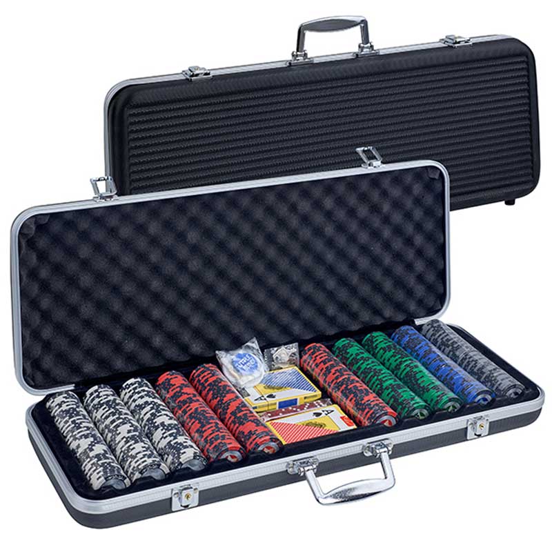 מזוודת פוקר 500 ז'יטון מקצועית - 14.5 גר