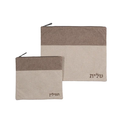 סט טלית תפילין פשתן 36*29 ס