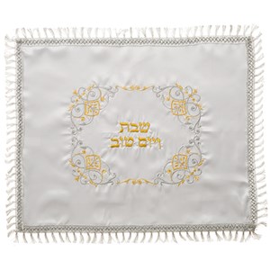 כיסוי חלה סטן מהודר 52x42 ס"מ + PVC