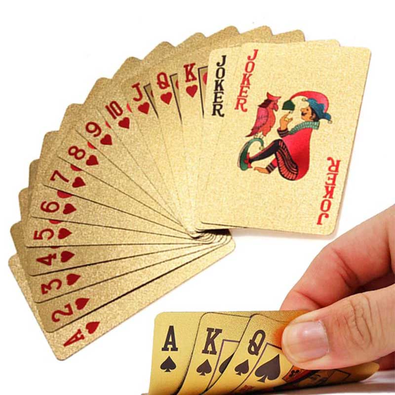 חפיסת קלפים איכותית 100% פלסטיק