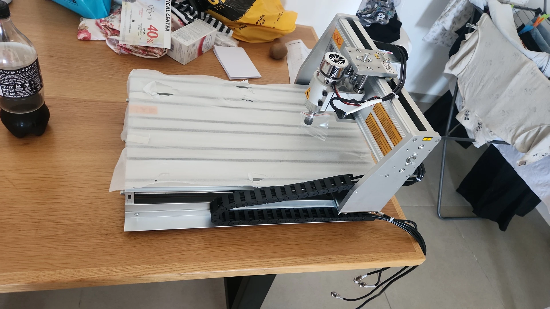 למכירה מכונות cnc דגם 4030 
כולל תוכנה לטעינה קבצים עם רשיון
